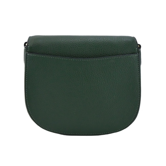 COACH 馬車經典翻蓋馬鞍斜背包(綠)CE566 IMV1Y