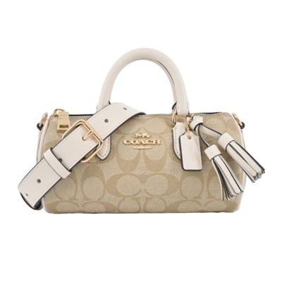 COACH COACH Lacey圓筒波士頓(卡其白)CK689 IMDQC