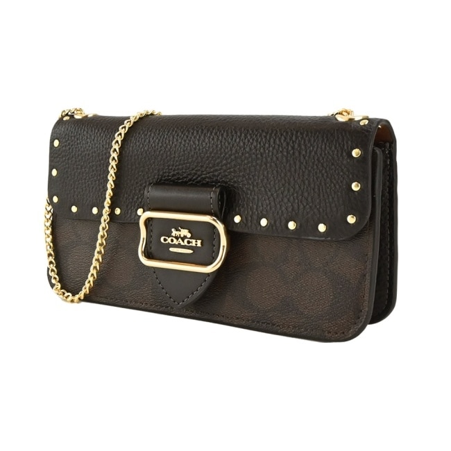 COACH Morgan斜背包(logo)CF474 IMOSN