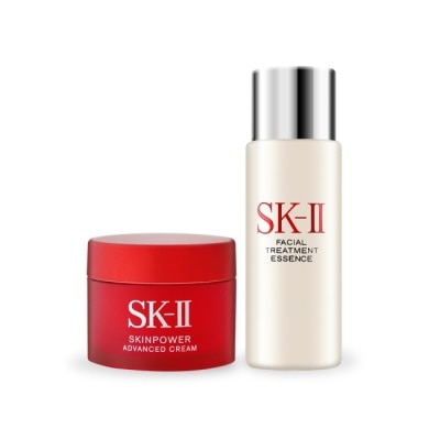 SKII - SK-II 青春露(30ml)+致臻肌活能量活膚霜(15g)-國際航空版 image