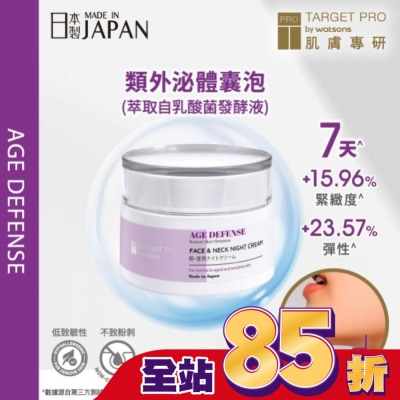TARGET PRO肌膚專研 - Target Pro 肌膚專研 臉頸緊緻晚霜 50g