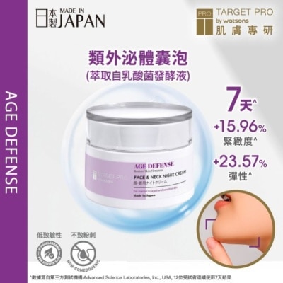 TARGET PRO肌膚專研 Target Pro 肌膚專研 臉頸緊緻晚霜 50g