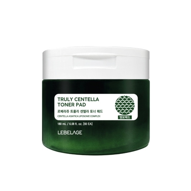 韓國LEBELAGE蕾貝菈 積雪草舒緩修護爽膚棉60片