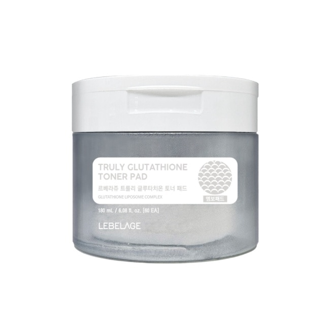 韓國LEBELAGE蕾貝菈 穀胱甘肽亮白爽膚棉60片