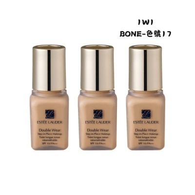 ESTEE LAUDER 雅詩蘭黛 【ESTEE LAUDER 雅詩蘭黛】粉持久完美持妝粉底 7mlx3 (1W1) 公司貨