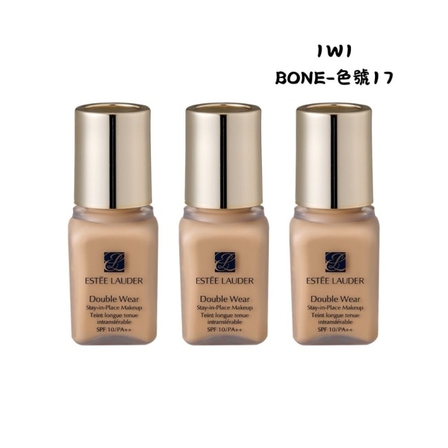 【ESTEE LAUDER 雅詩蘭黛】粉持久完美持妝粉底 7mlx3 (1W1) 公司貨