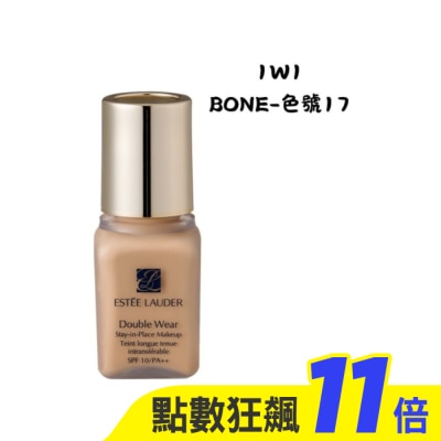 ESTEE LAUDER 雅詩蘭黛 【ESTEE LAUDER 雅詩蘭黛】粉持久完美持妝粉底 7ml (1W1) 公司貨