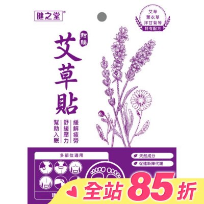 HEALTHALL 健之堂甜睡艾草貼2片裝