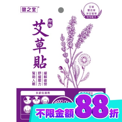 HEALTHALL 健之堂甜睡艾草足貼2片裝 image