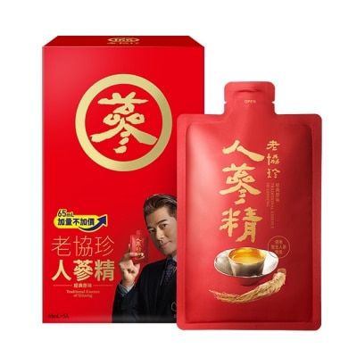 老協珍 老協珍袋裝人蔘精5入(65ml*5)