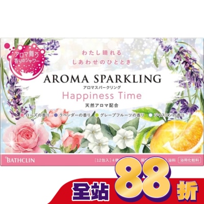 EARTH - EARTH  Aroma Sparkling經典花香泡澡粉30gx 12包(4種類x 3包)