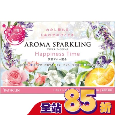 EARTH EARTH  Aroma Sparkling經典花香泡澡粉30gx 12包(4種類x 3包)