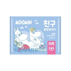 親顧超薄抑菌日用衛生棉24.5cm15片MOOMIN