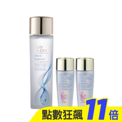 ESTEE LAUDER 雅詩蘭黛 【ESTEE LAUDER 雅詩蘭黛】微分子肌底原生露100ml+原生露櫻花輕盈版30mlx2 公司貨
