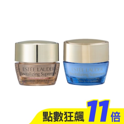 ESTEE LAUDER 雅詩蘭黛 【ESTEE LAUDER 雅詩蘭黛】年輕無敵膠原霜5ml+年輕無敵一夜修護膠原霜7ml 公司貨