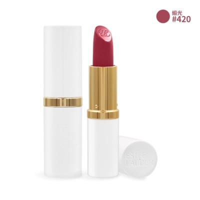 ESTEE LAUDER 雅詩蘭黛 ESTEE LAUDER 雅詩蘭黛 絕美奢潤精萃唇膏-緞光#420(3.5g)(白管)-專櫃公司貨