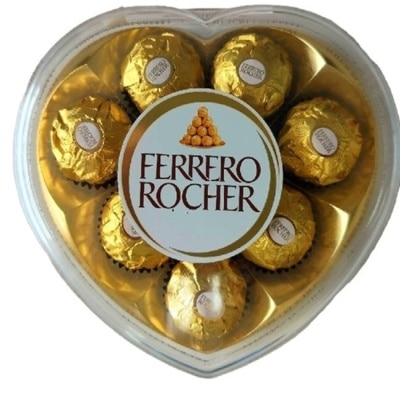 FERRERO費列羅 - 義大利金莎 8入心型禮盒