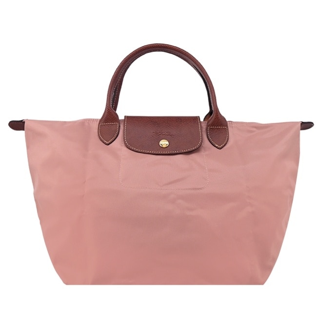 LONGCHAMP LE PLIAGE系列手提水餃包(中/粉紅茶)1623-089-P96