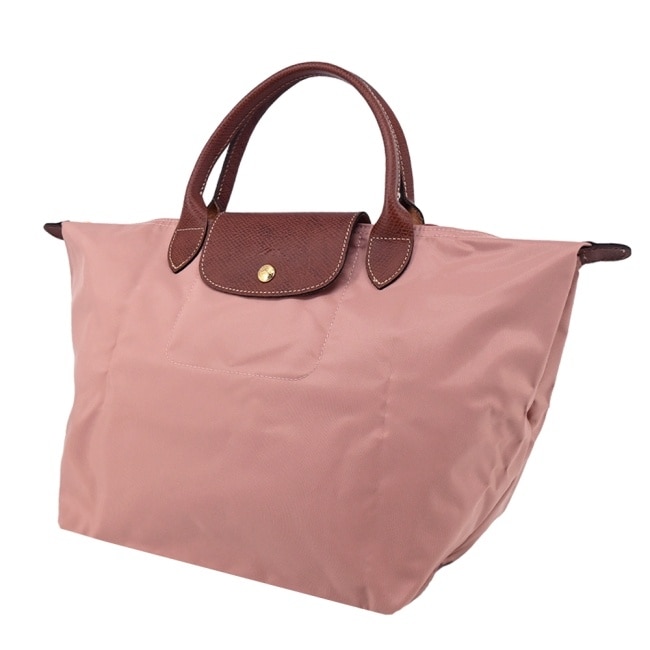 LONGCHAMP LE PLIAGE系列手提水餃包(中/粉紅茶)1623-089-P96