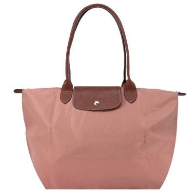 LONGCHAMP LONGCHAMP LE PLIAGE系列肩背水餃包(大/粉紅茶)1899-089-P96