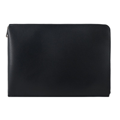 LONGCHAMP LONGCHAMP LE FOULONNE系列牛皮筆電/平板/文件收納包(黑)30052-021-001