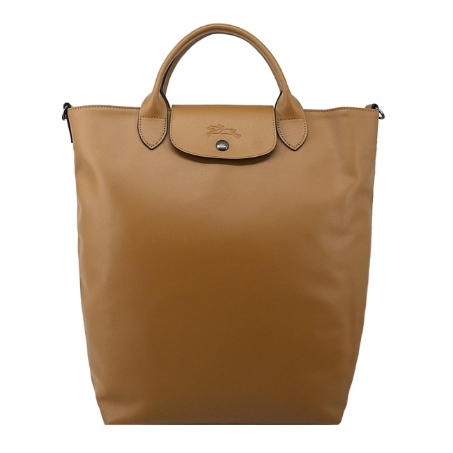 LONGCHAMP LE PLIAGE XTRA系列牛皮手提包(中/煙草棕)10168-987-004