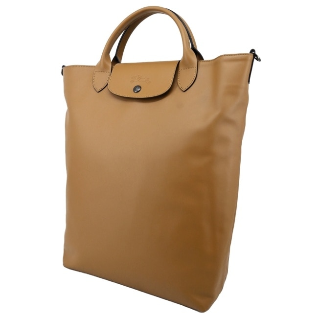LONGCHAMP LE PLIAGE XTRA系列牛皮手提包(中/煙草棕)10168-987-004