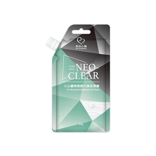 我的心機火山礦物煥顏代謝泥凍膜35g