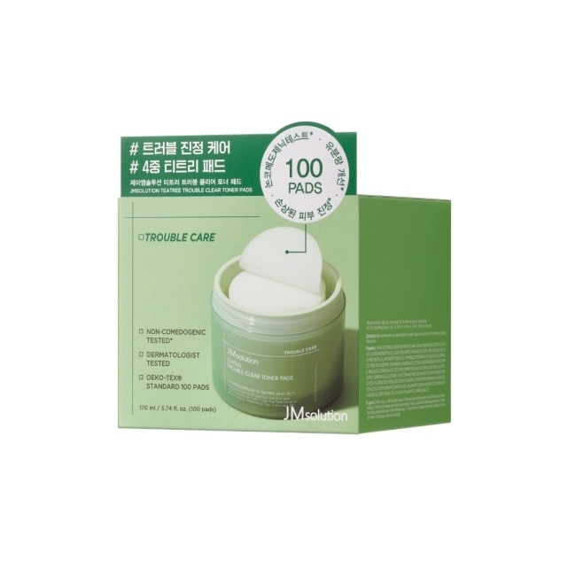 JMsolution茶樹控油淨瑕爽膚棉100片