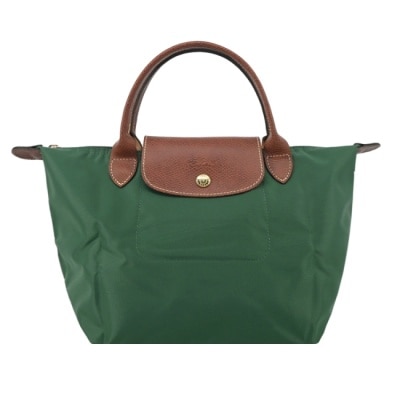 LONGCHAMP LONGCHAMP LE PLIAGE系列手提水餃包(小/英式綠)1621-089-P95