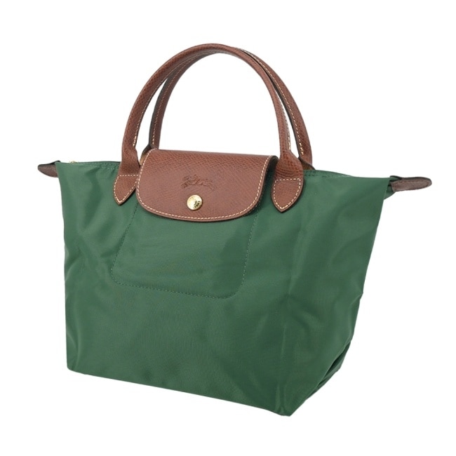 LONGCHAMP LE PLIAGE系列手提水餃包(小/英式綠)1621-089-P95