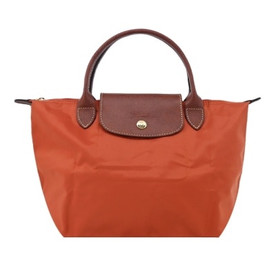 LONGCHAMP LONGCHAMP LE PLIAGE系列手提水餃包(小/磚紅)1621-089-P97