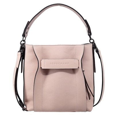 LONGCHAMP LONGCHAMP 3D系列小牛皮兩用包(小/花瓣粉)10215-HCV-P72