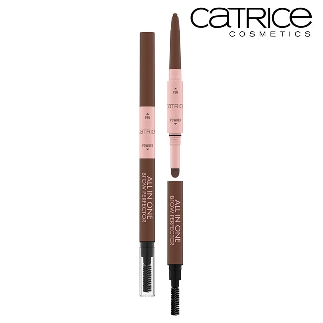 卡翠絲3in1三角眉筆10g-020咖啡棕