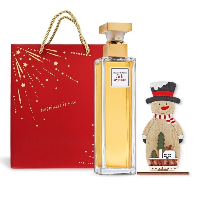 ARDEN 雅頓 第五大道淡香精(125ml)-附提袋+木質擴香擺飾-國際航空版