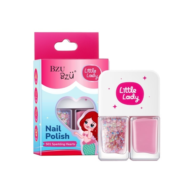 BZU BZU 小淑女 指甲油-501 閃耀愛心系列 10ml
