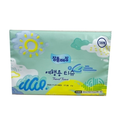 JJ 韓國JJ旅行面紙56抽