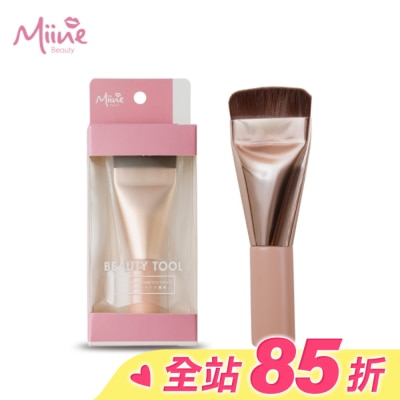 Miine Miine 迷你一字型輕薄無痕粉底刷(1入)