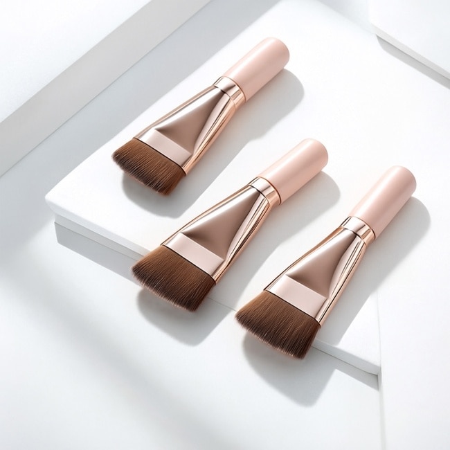 Miine 迷你一字型輕薄無痕粉底刷(1入)