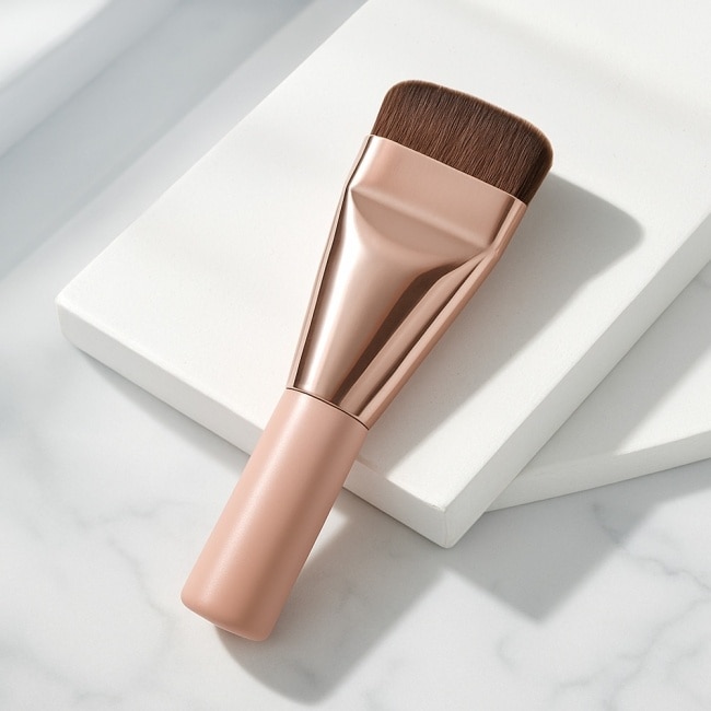 Miine 迷你一字型輕薄無痕粉底刷(1入)