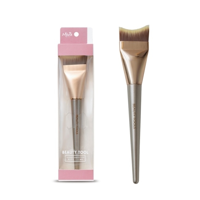 Miine 零死角無痕弧形粉底刷 1入