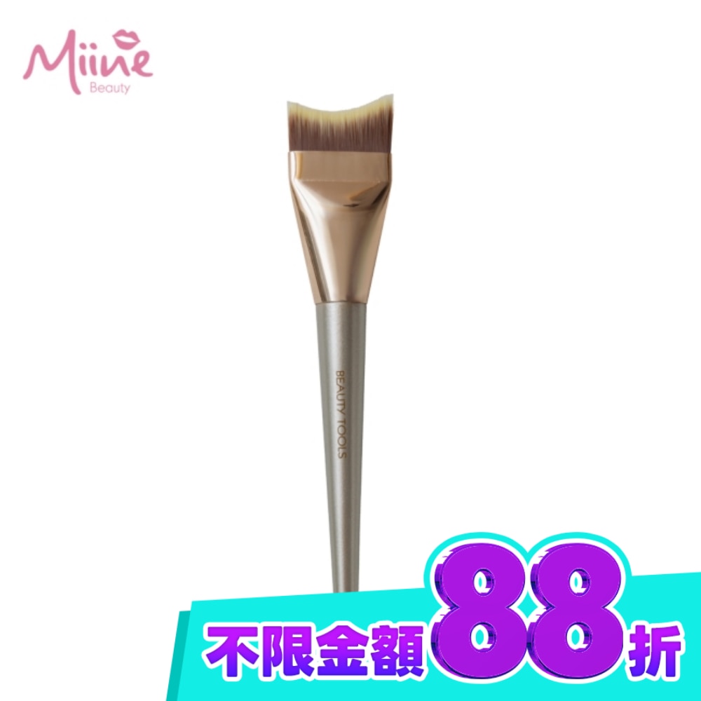 Miine 零死角無痕弧形粉底刷 1入 image
