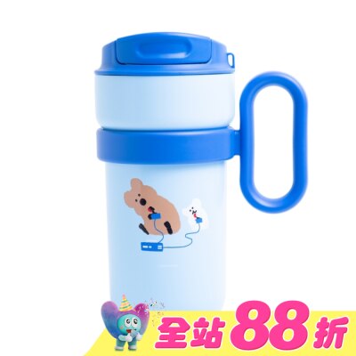 Watsons 屈臣氏 - DINOTAENG 森心舒暢保溫杯480ml-藍色