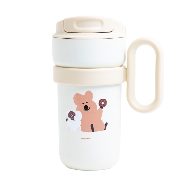 DINOTAENG 森心舒暢保溫杯480ml-黃色