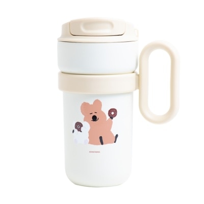 Watsons 屈臣氏 DINOTAENG 森心舒暢保溫杯480ml-黃色