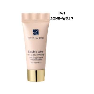 ESTEE LAUDER 雅詩蘭黛 【ESTEE LAUDER 雅詩蘭黛】粉持久完美持妝粉底 5ml (1W1) 公司貨