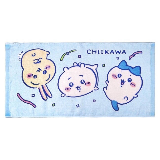 吉伊卡哇童巾-剪絨印花童巾