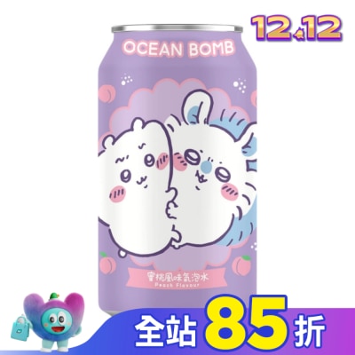 OTHERS Ocean Bomb吉伊卡哇蜜桃風味氣泡水330ml