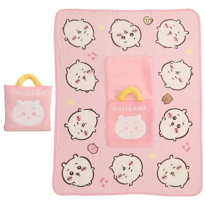 Watsons 屈臣氏 CHIIKAWA抱枕毯 - 吉伊卡哇款(粉)
