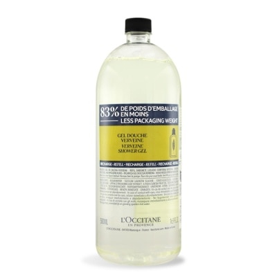 L OCCITANE L’OCCITANE 歐舒丹 馬鞭草沐浴膠補充瓶(500ml)-國際航空版